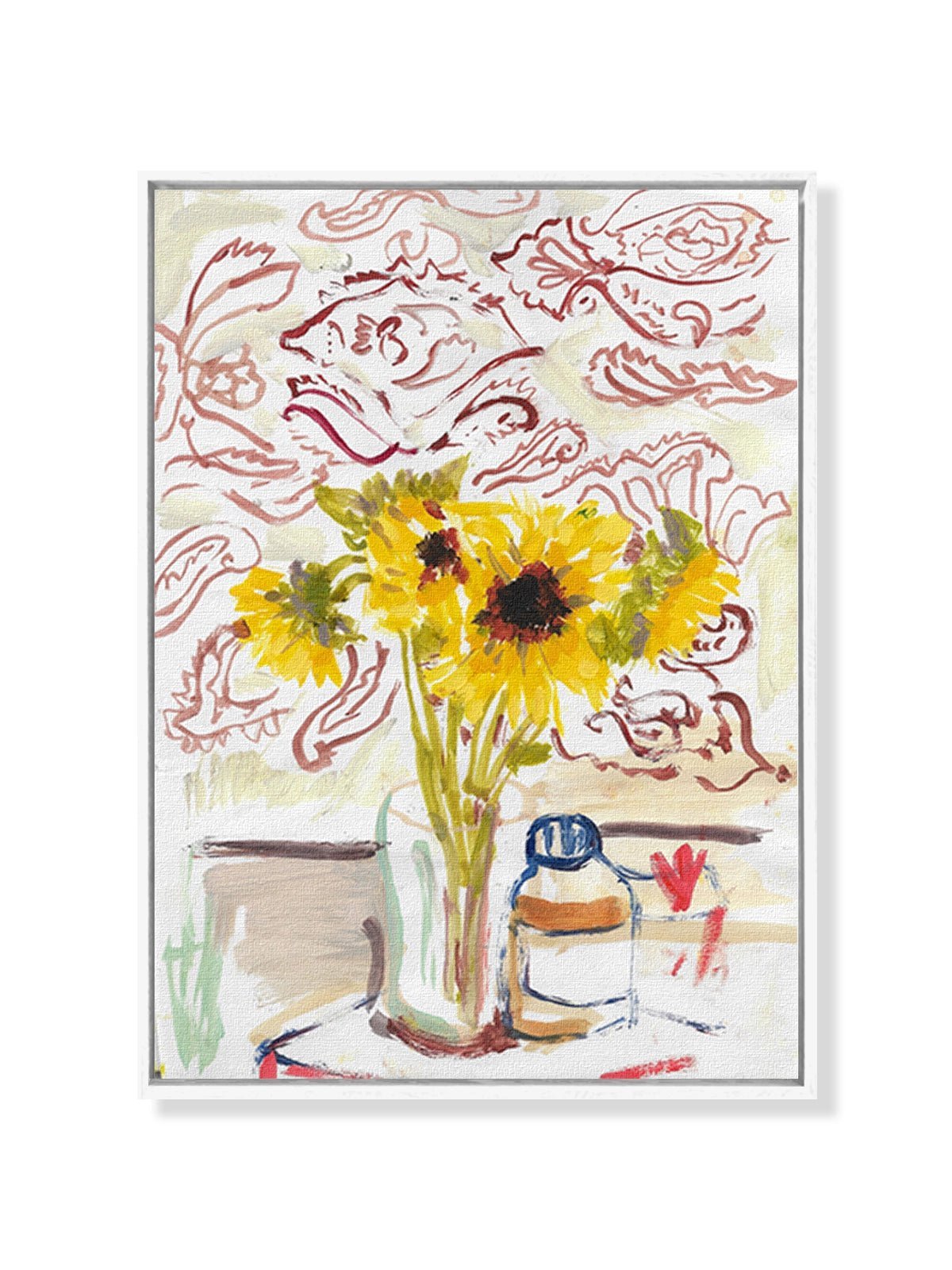 Sunflowers - Una Lámina de Miki Lowe - Decora tu casa en Nomadart