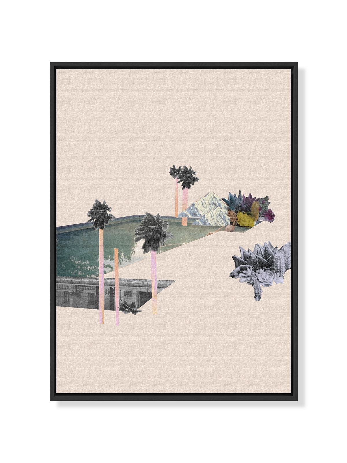 Swimming Pool - Una Lámina de Miki Lowe - Decora tu casa en Nomadart