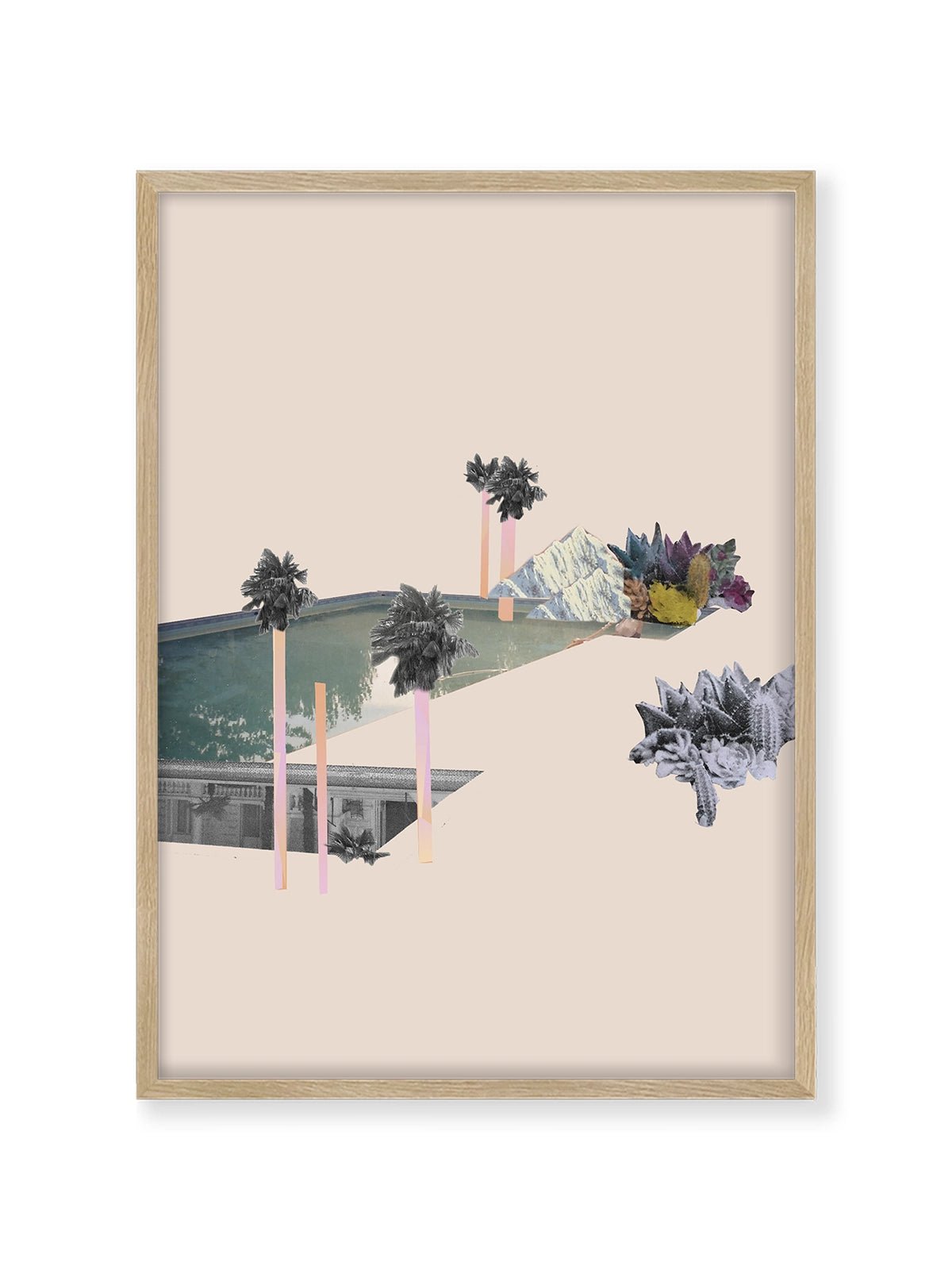 Swimming Pool - Una Lámina de Miki Lowe - Decora tu casa en Nomadart