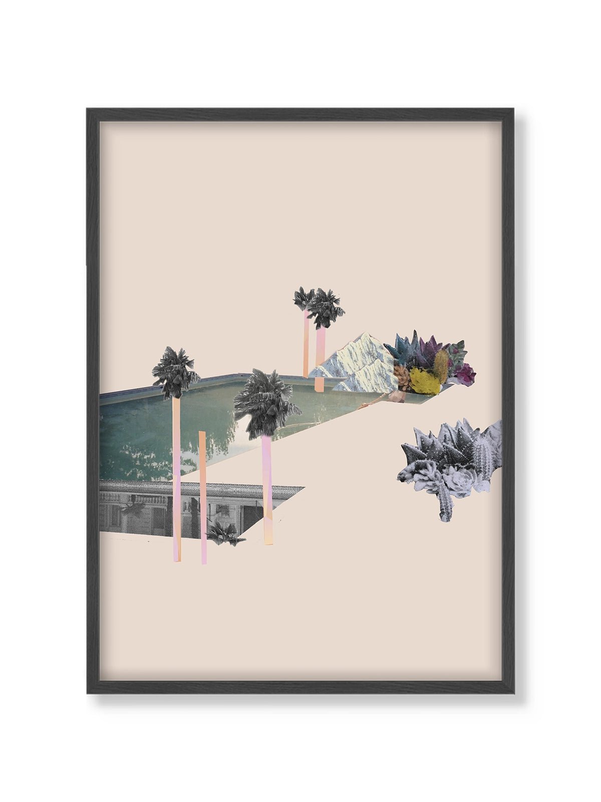 Swimming Pool - Una Lámina de Miki Lowe - Decora tu casa en Nomadart