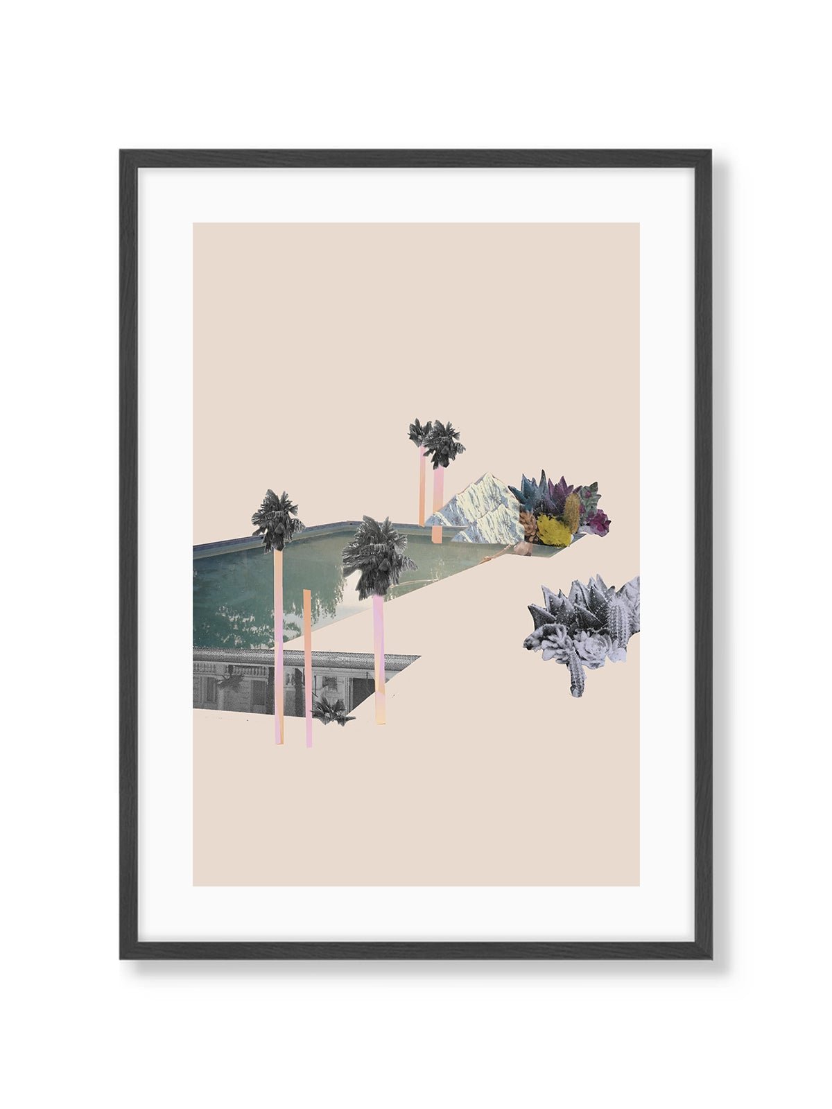 Swimming Pool - Una Lámina de Miki Lowe - Decora tu casa en Nomadart