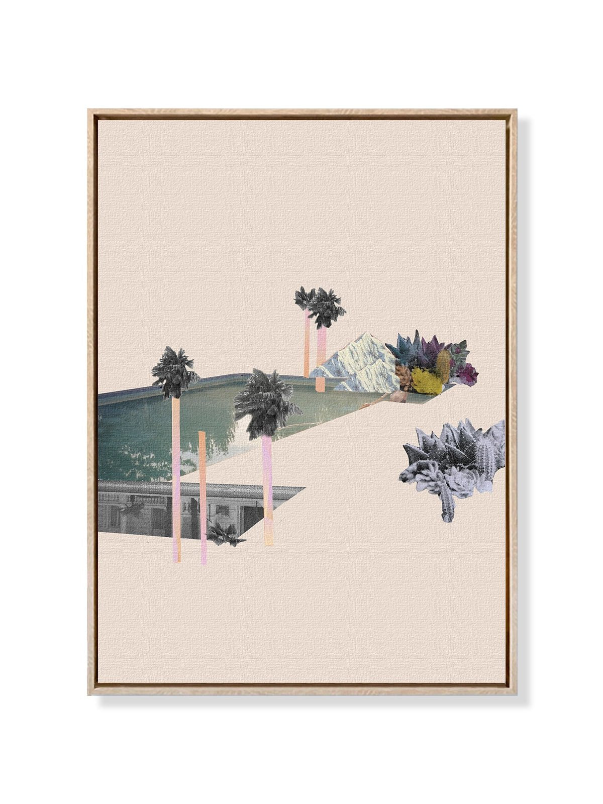 Swimming Pool - Una Lámina de Miki Lowe - Decora tu casa en Nomadart