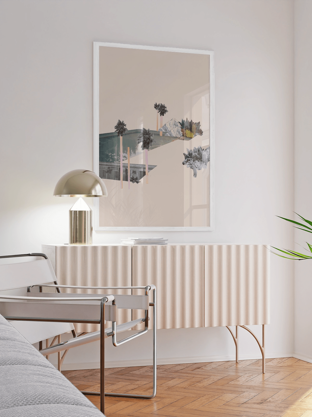 Swimming Pool - Una Lámina de Miki Lowe - Decora tu casa en Nomadart