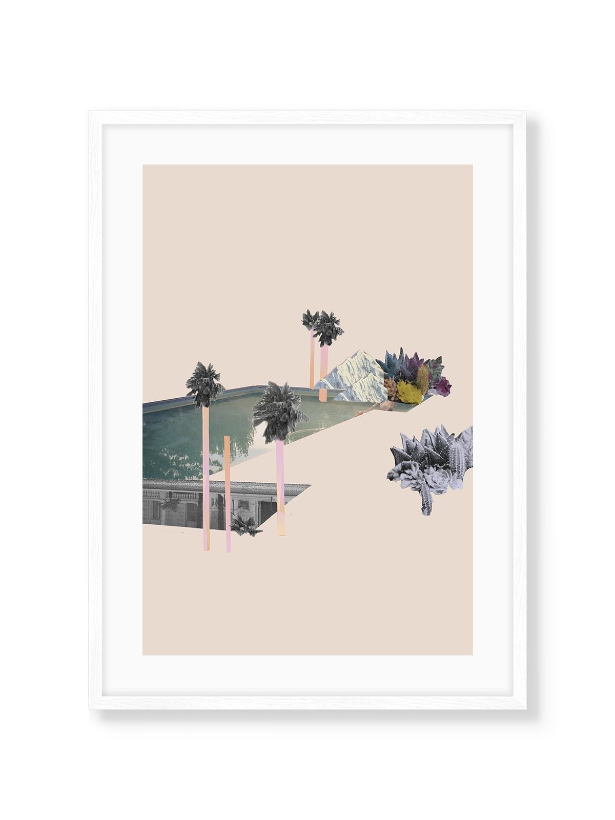 Swimming Pool - Una Lámina de Miki Lowe - Decora tu casa en Nomadart