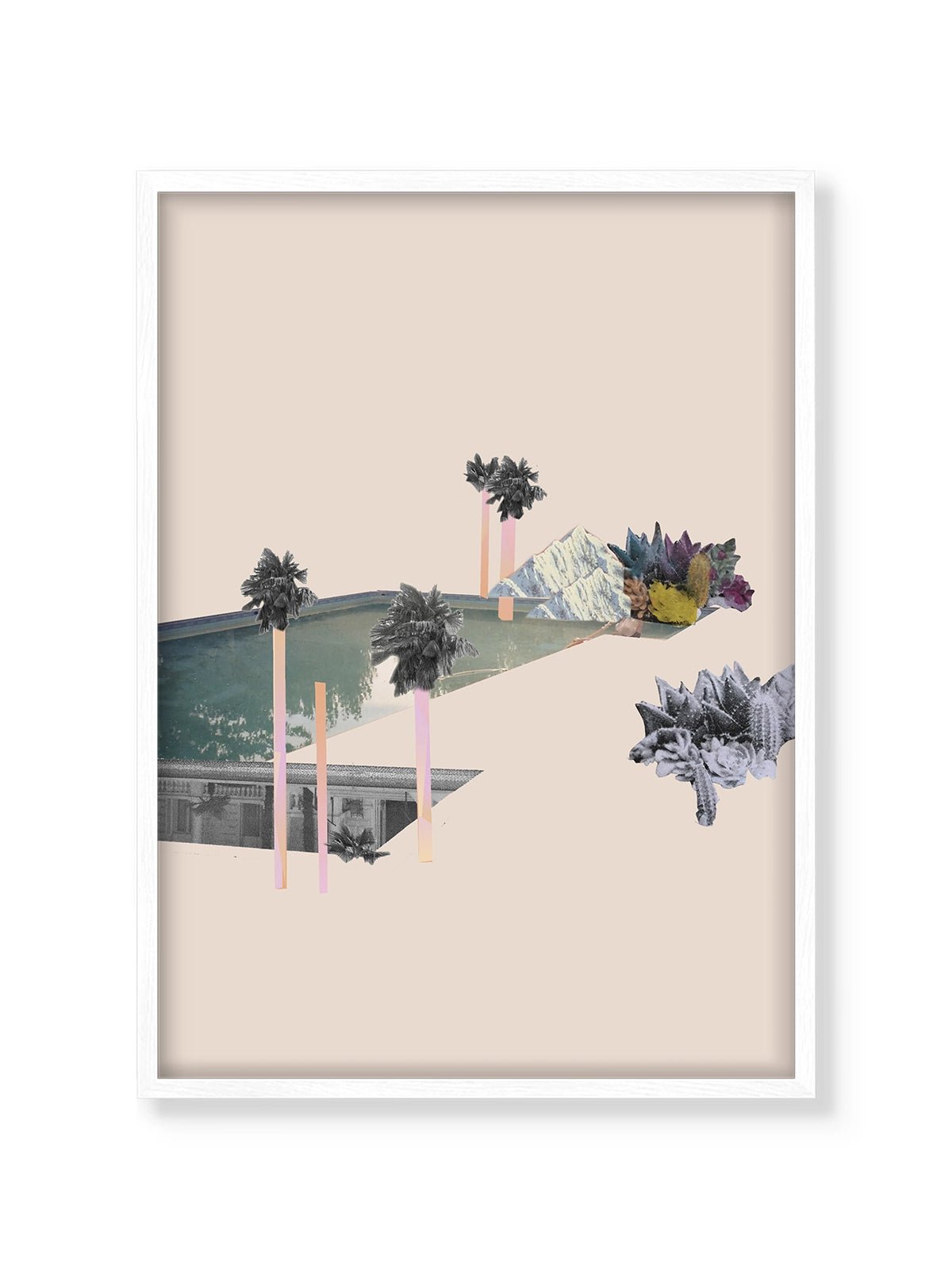 Swimming Pool - Una Lámina de Miki Lowe - Decora tu casa en Nomadart