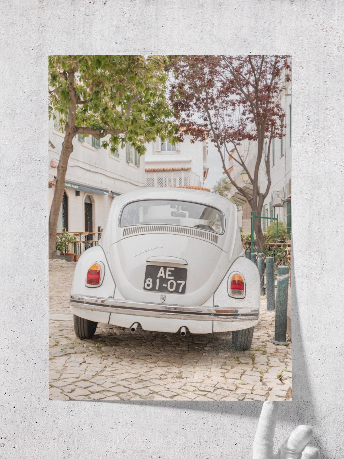 The Oldtimer - Lámina de Henrike Schenk - Decora tu casa en Nomadart