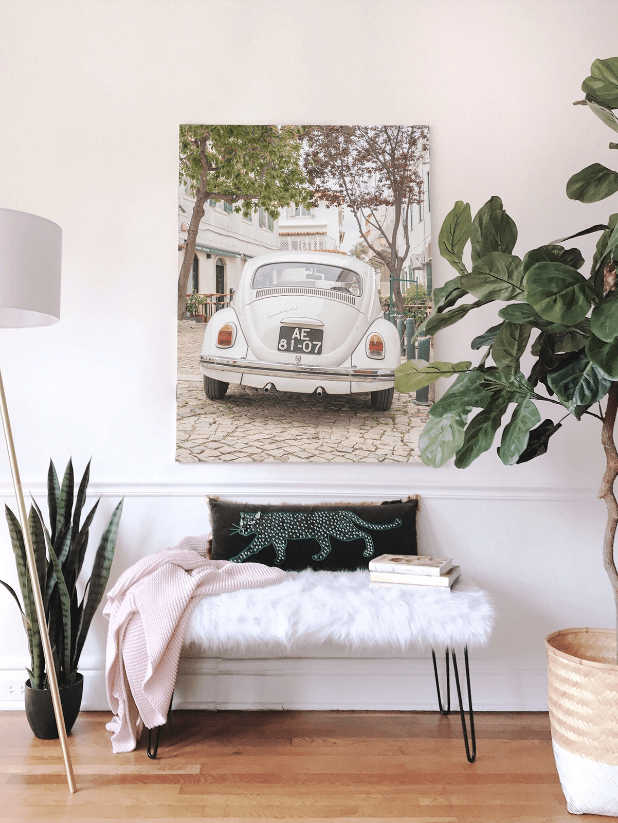 The Oldtimer - Lámina de Henrike Schenk - Decora tu casa en Nomadart