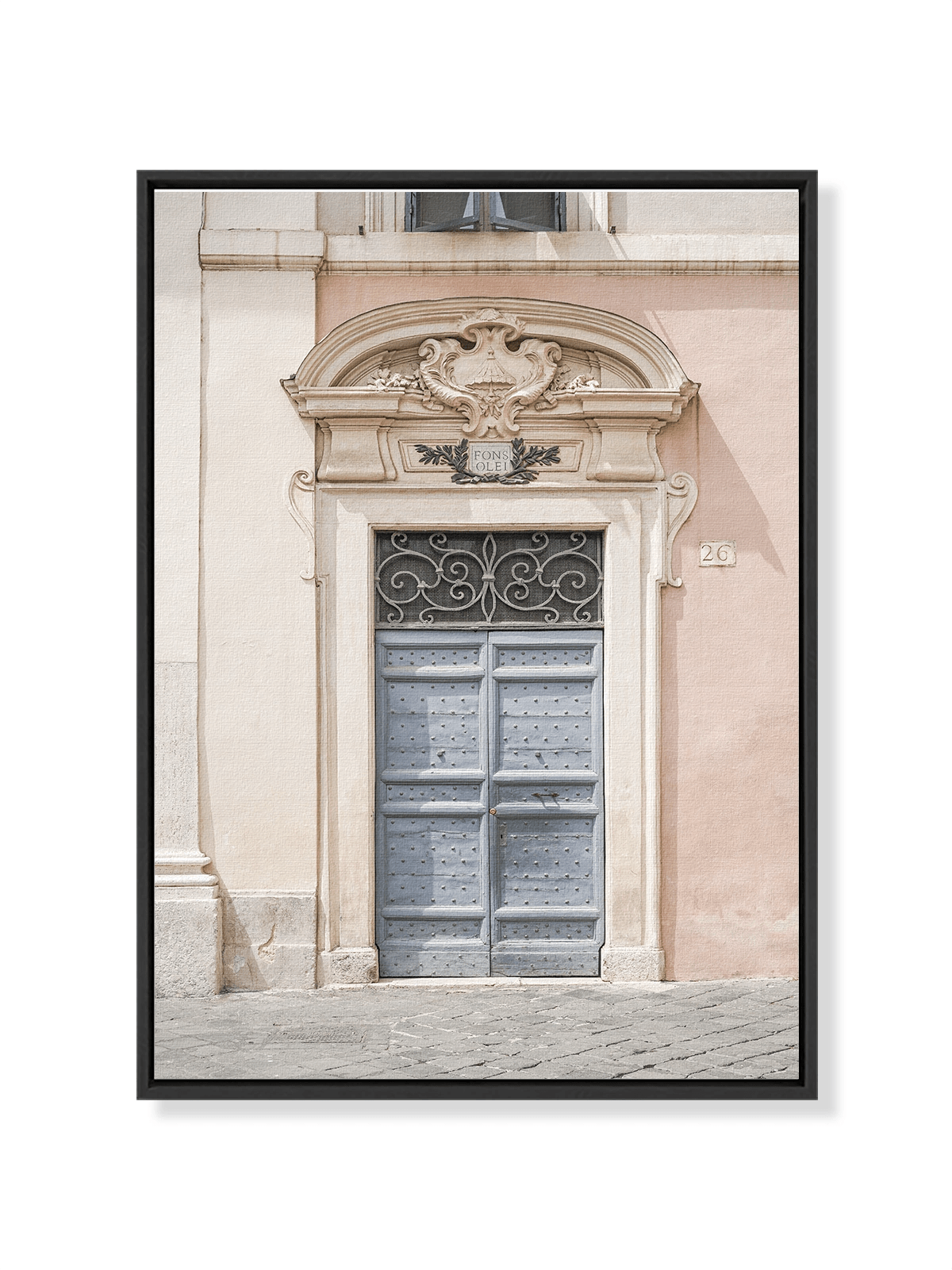 The Pastel Door - Lámina de Henrike Schenk - Decora tu casa en Nomadart
