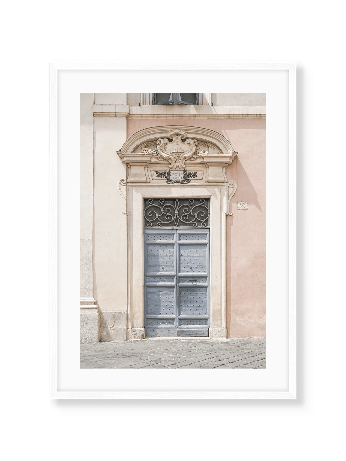 The Pastel Door - Lámina de Henrike Schenk - Decora tu casa en Nomadart