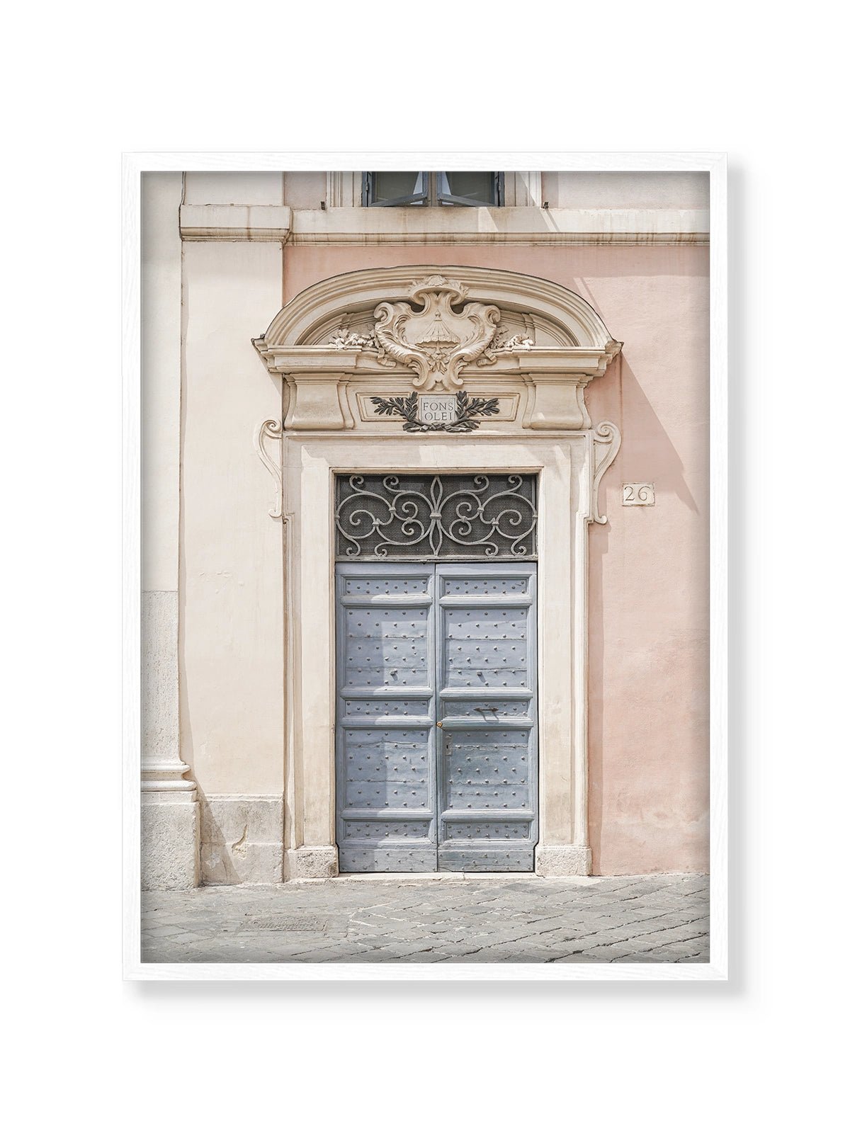 The Pastel Door - Lámina de Henrike Schenk - Decora tu casa en Nomadart