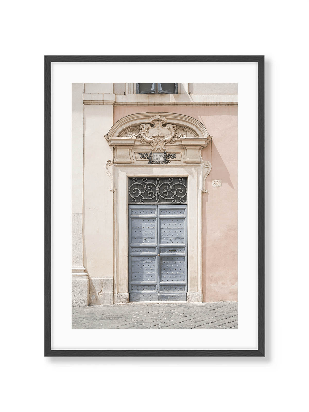 The Pastel Door - Lámina de Henrike Schenk - Decora tu casa en Nomadart