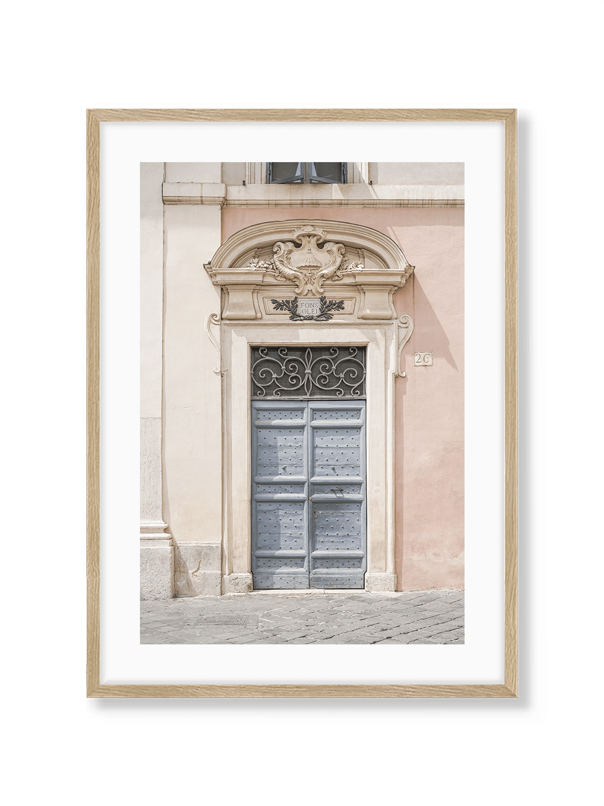 The Pastel Door - Lámina de Henrike Schenk - Decora tu casa en Nomadart