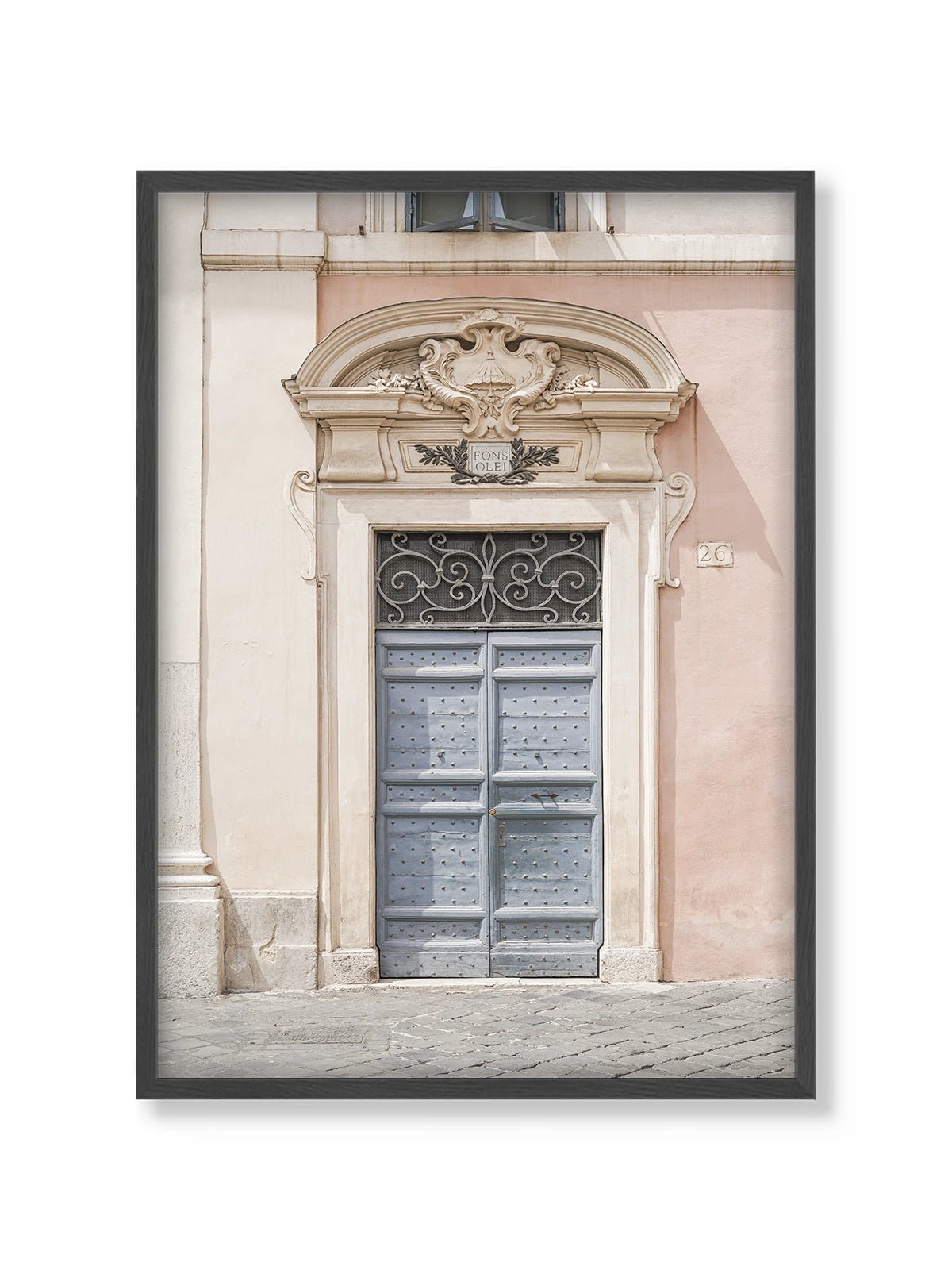 The Pastel Door - Lámina de Henrike Schenk - Decora tu casa en Nomadart