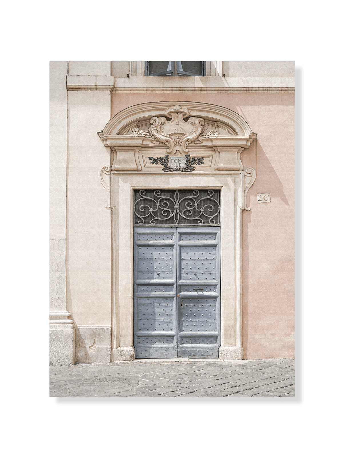 The Pastel Door - Lámina de Henrike Schenk - Decora tu casa en Nomadart