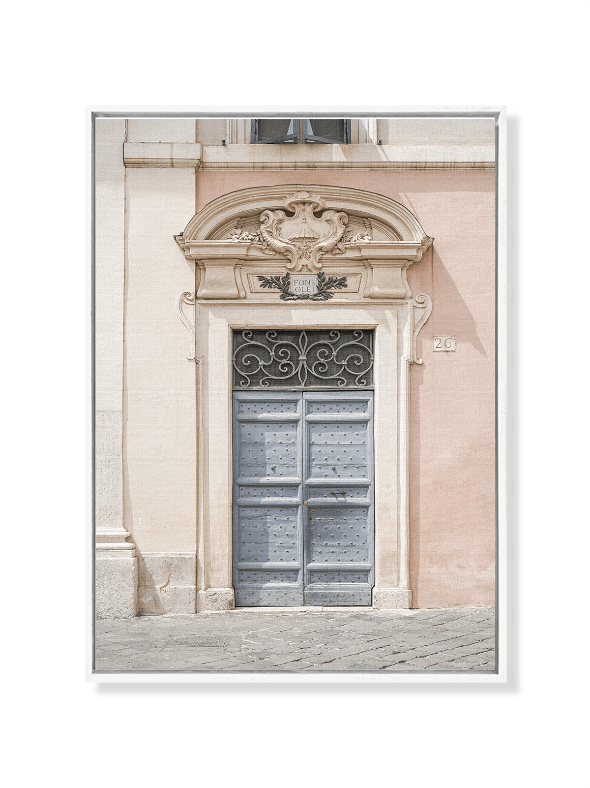 The Pastel Door - Lámina de Henrike Schenk - Decora tu casa en Nomadart