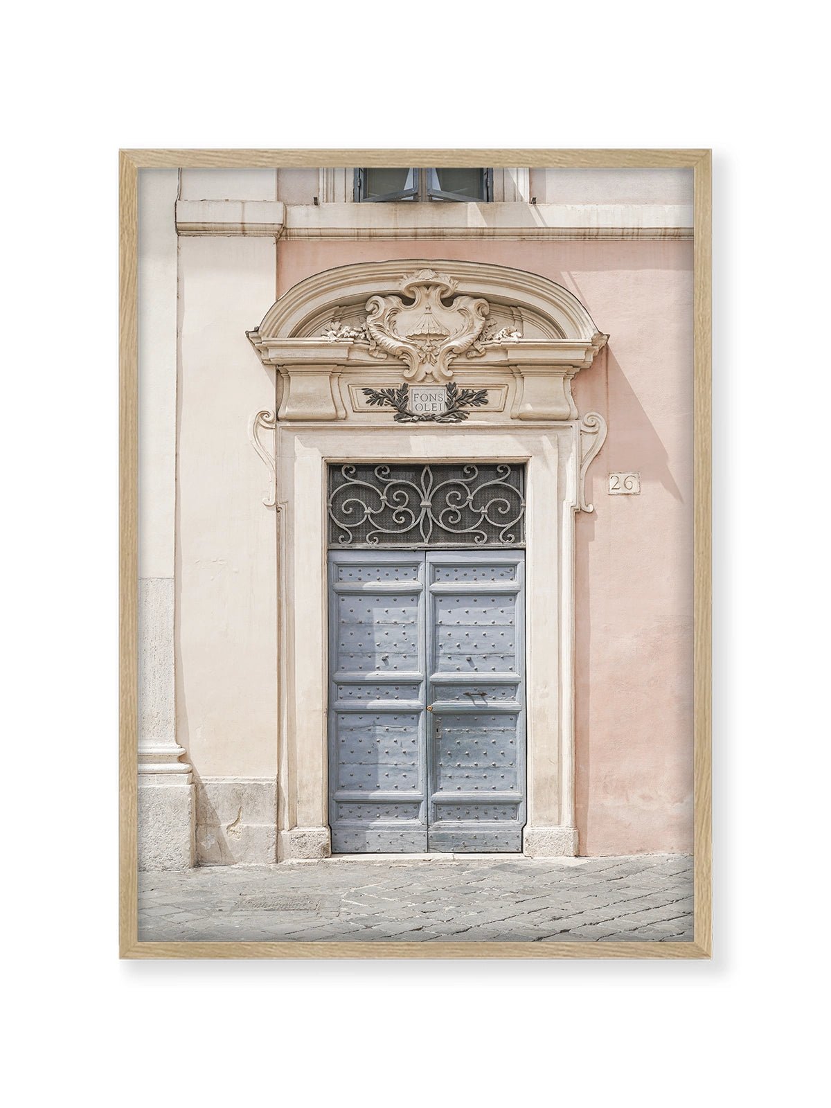 The Pastel Door - Lámina de Henrike Schenk - Decora tu casa en Nomadart