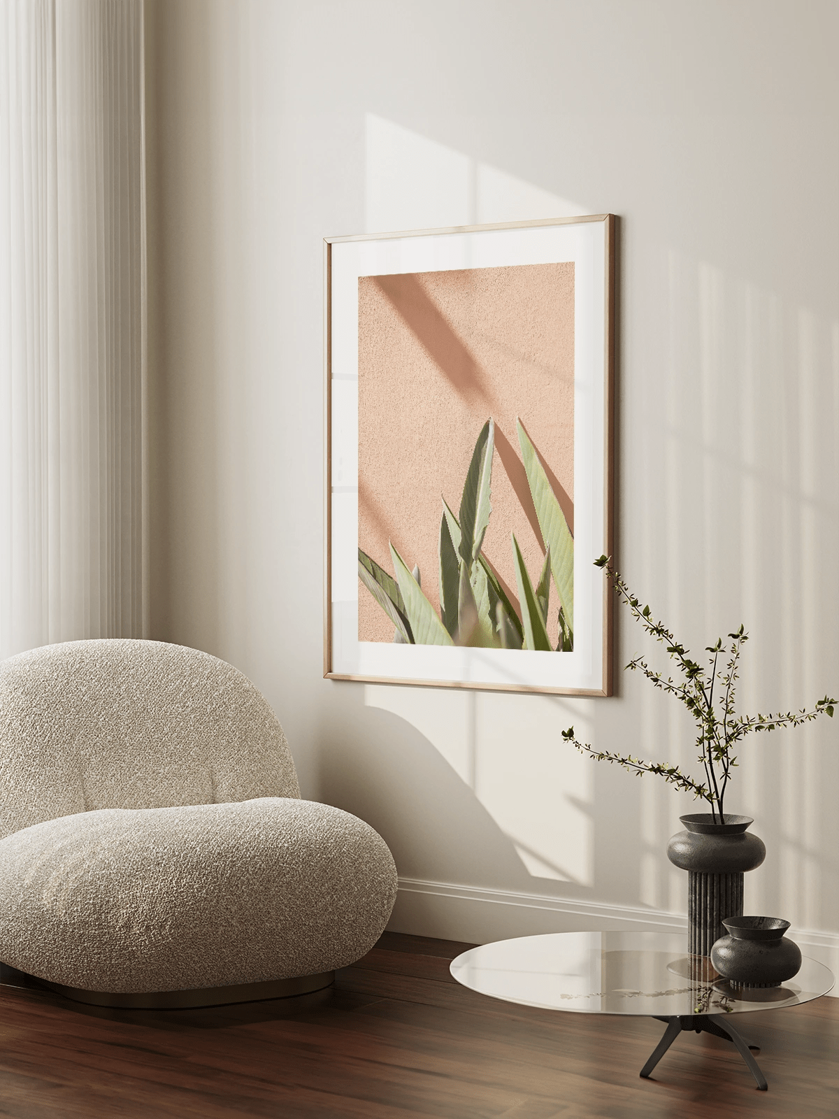 Tropical On Pastel - Lámina de Henrike Schenk - Decora tu casa en Nomadart