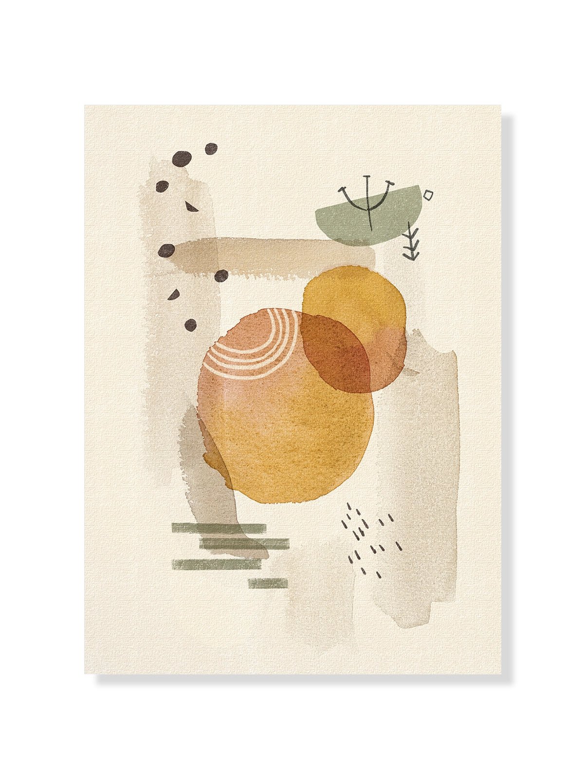 Two Moons - Una Lámina de Mylene Chung - Decora tu casa en Nomadart