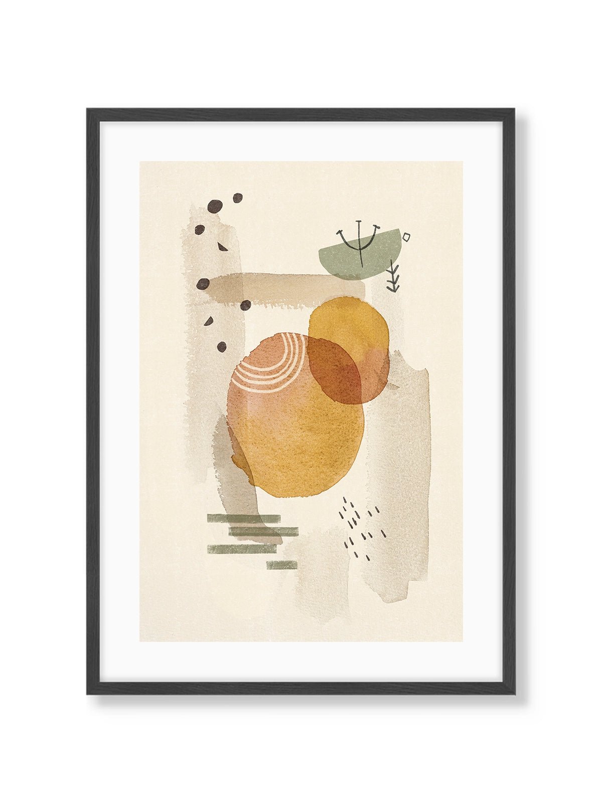 Two Moons - Una Lámina de Mylene Chung - Decora tu casa en Nomadart