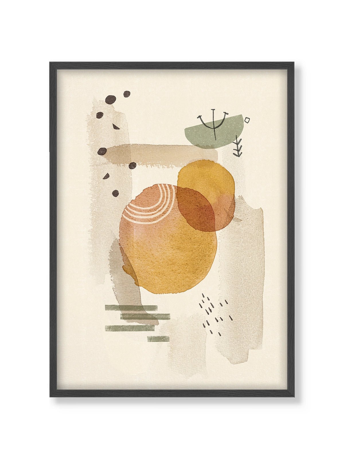 Two Moons - Una Lámina de Mylene Chung - Decora tu casa en Nomadart