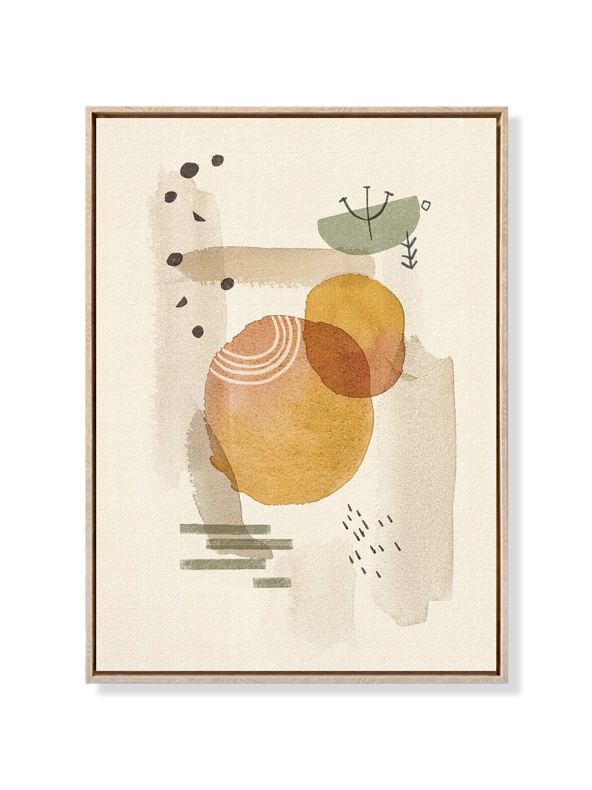 Two Moons - Una Lámina de Mylene Chung - Decora tu casa en Nomadart