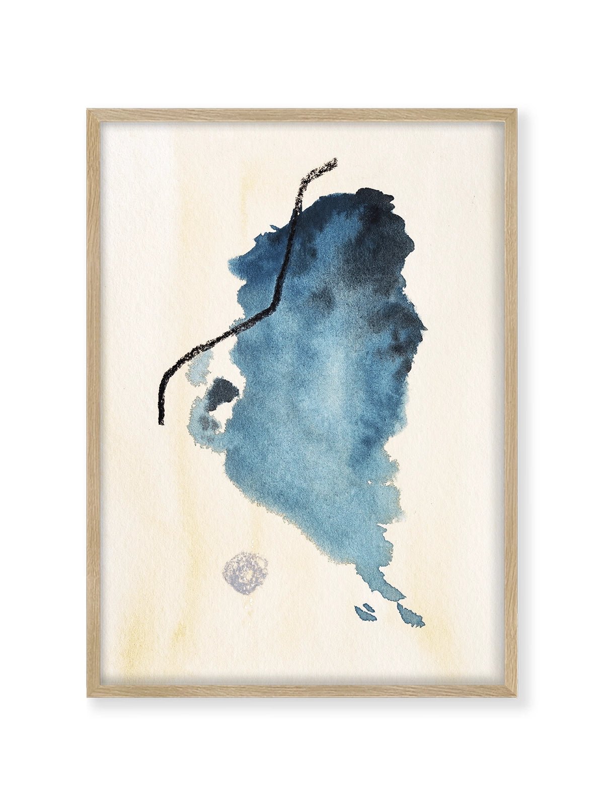 Whale - Una Lámina de Mylene Chung - Decora tu casa en Nomadart