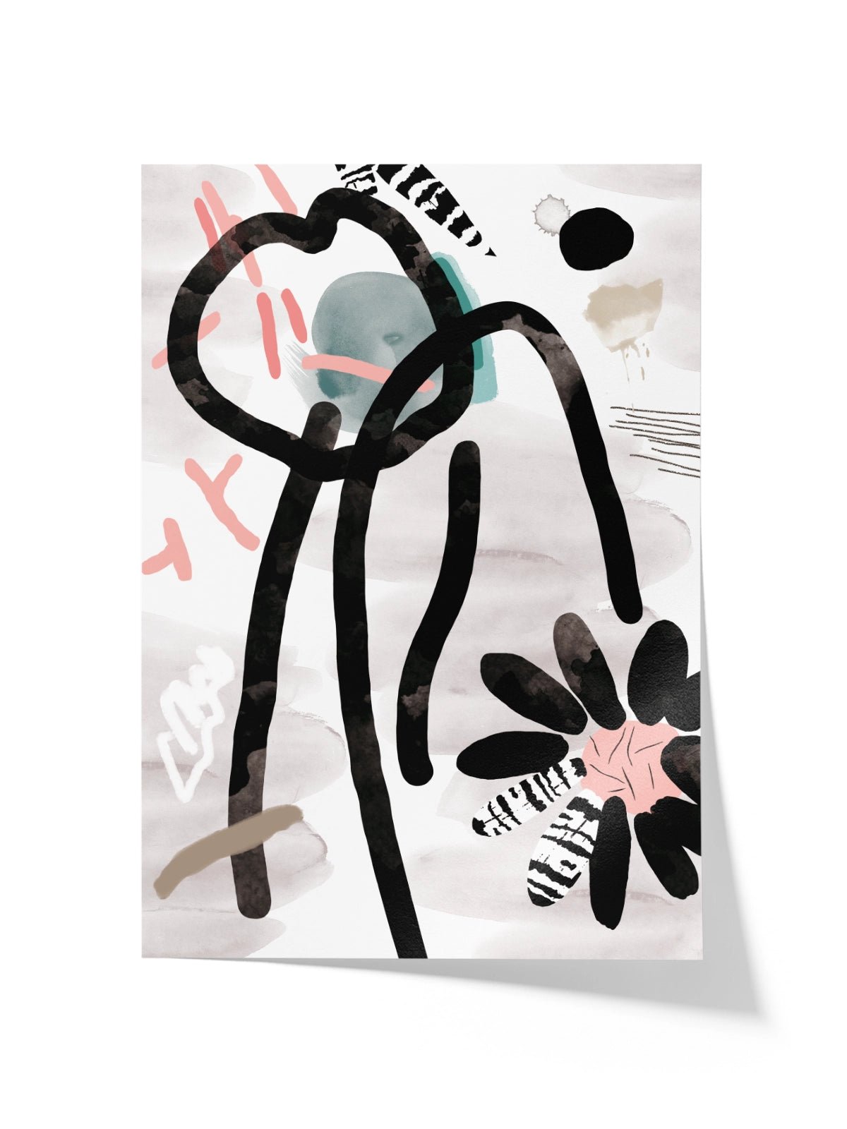 Wild Flower - Una Lámina de Sylvia Takken - Decora tu casa en Nomadart