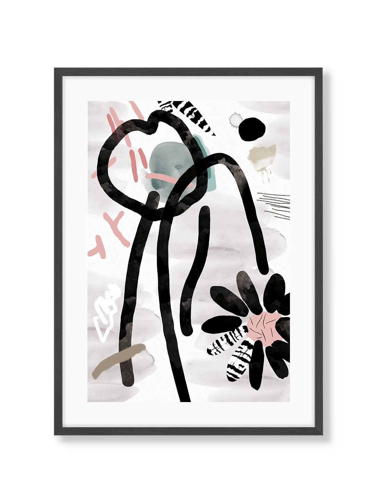 Wild Flower - Una Lámina de Sylvia Takken - Decora tu casa en Nomadart