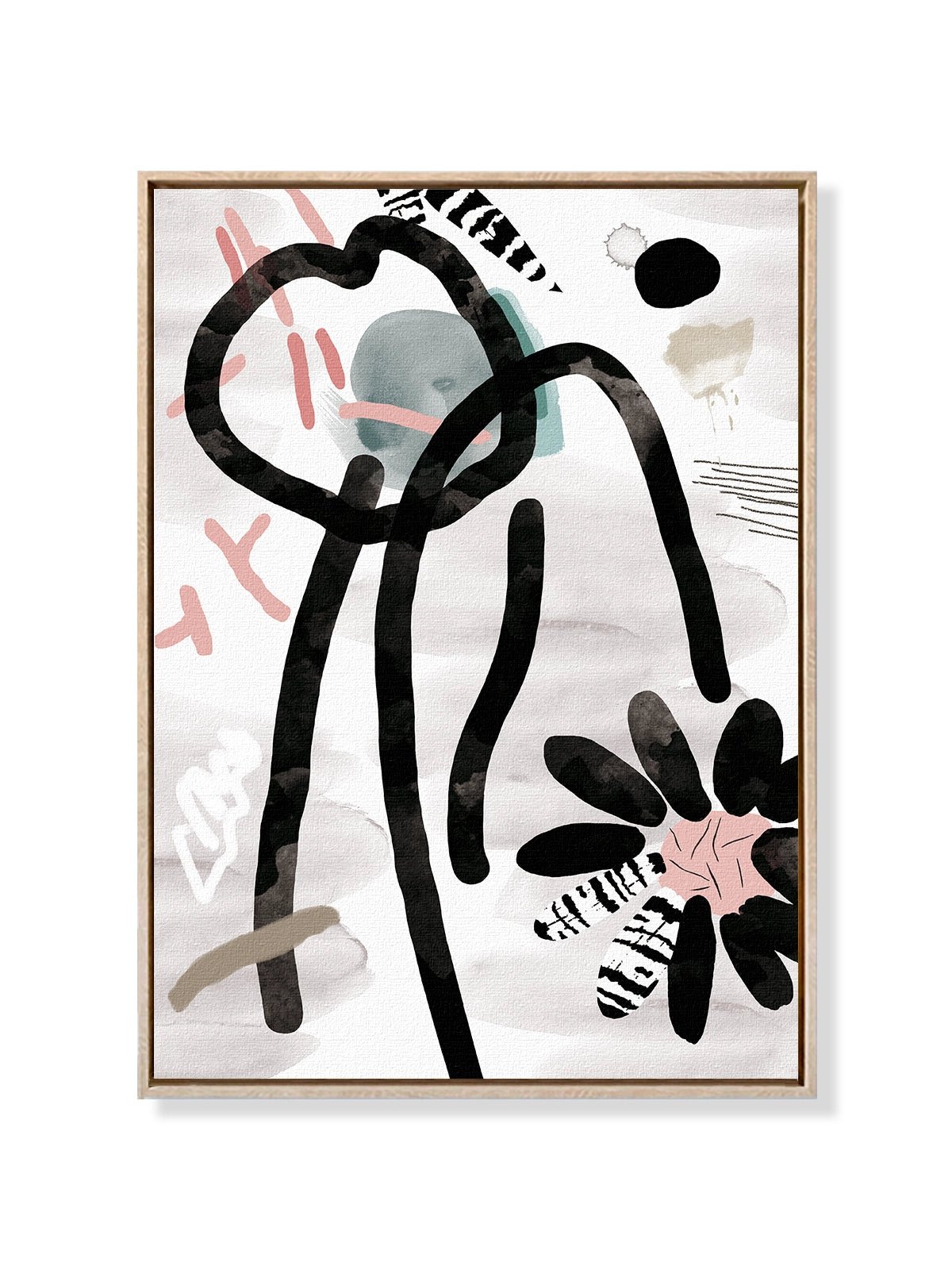 Wild Flower - Una Lámina de Sylvia Takken - Decora tu casa en Nomadart