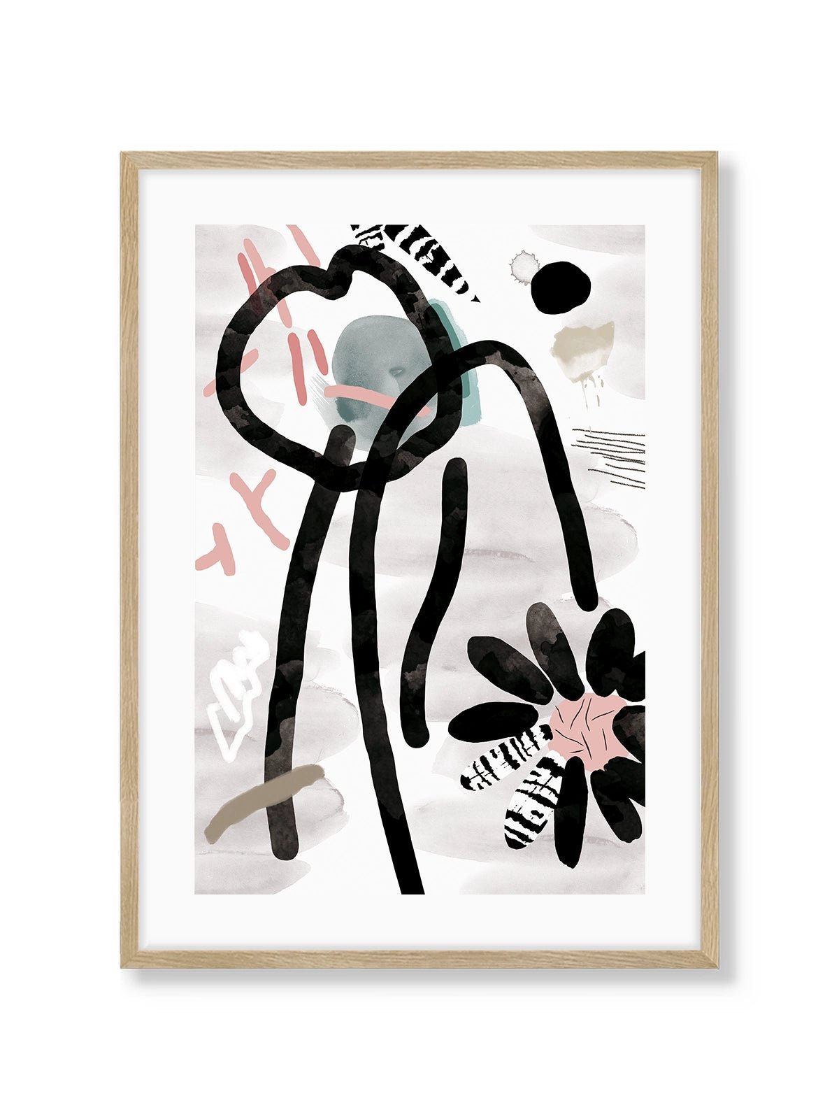 Wild Flower - Una Lámina de Sylvia Takken - Decora tu casa en Nomadart