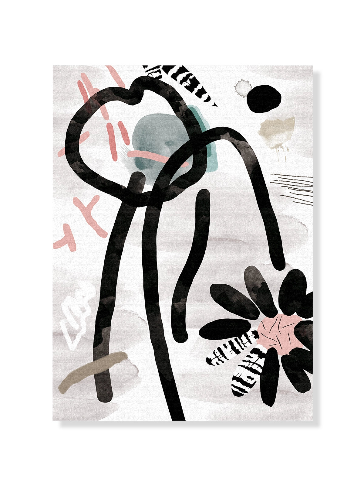 Wild Flower - Una Lámina de Sylvia Takken - Decora tu casa en Nomadart