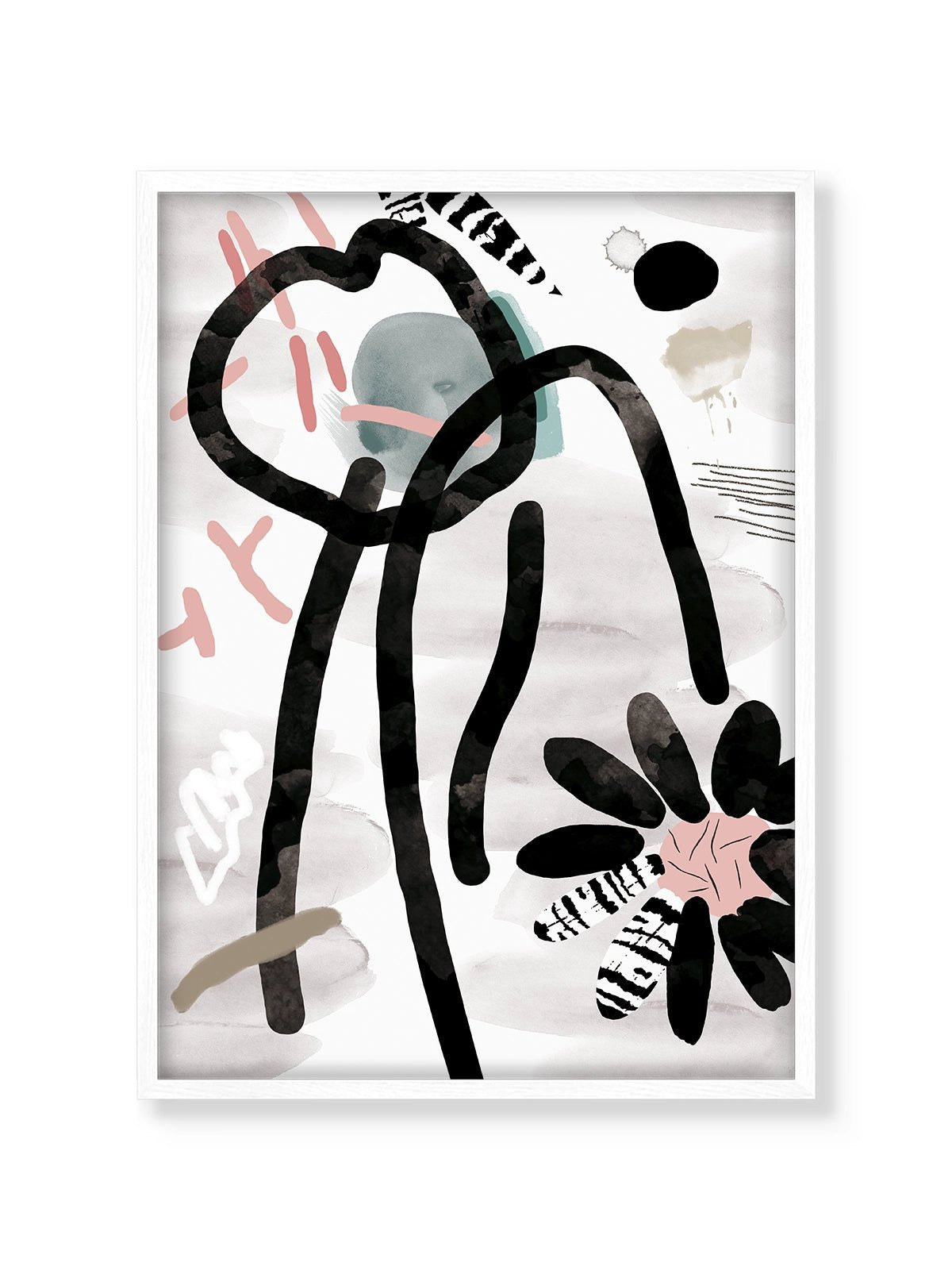 Wild Flower - Una Lámina de Sylvia Takken - Decora tu casa en Nomadart