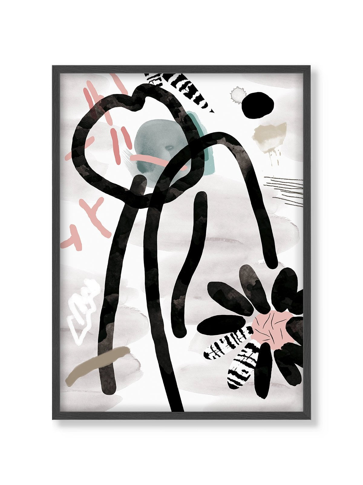 Wild Flower - Una Lámina de Sylvia Takken - Decora tu casa en Nomadart