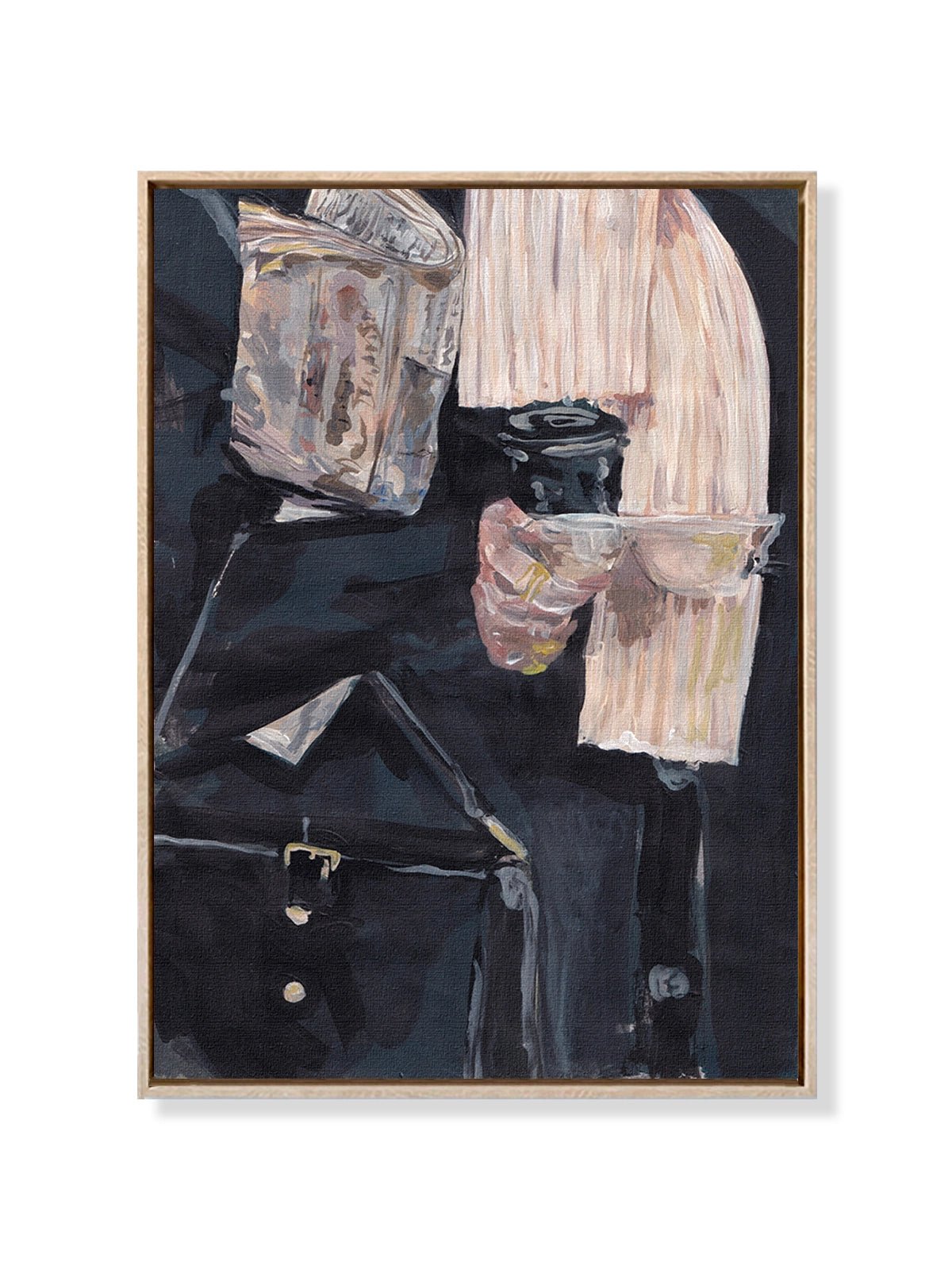 Winter Coffee - Una Lámina de Alice Kwan - Decora tu casa en Nomadart