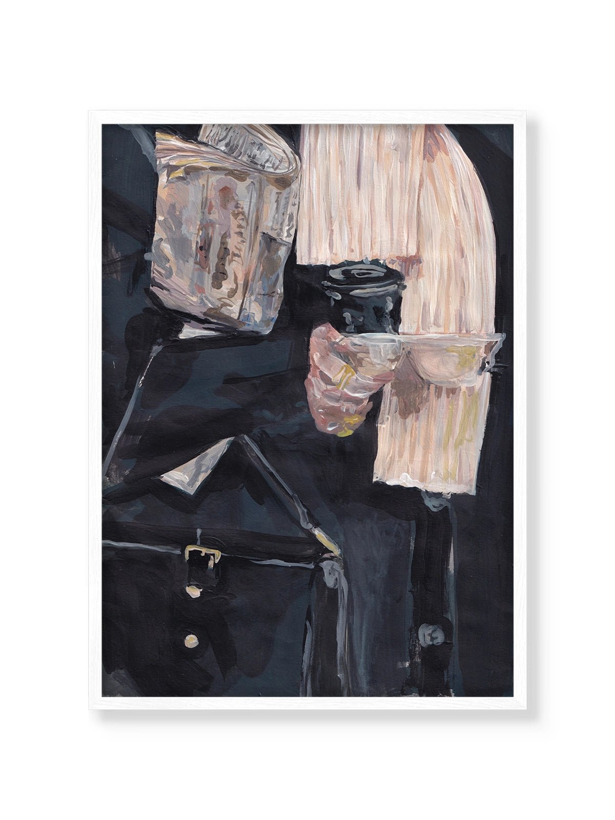 Winter Coffee - Una Lámina de Alice Kwan - Decora tu casa en Nomadart