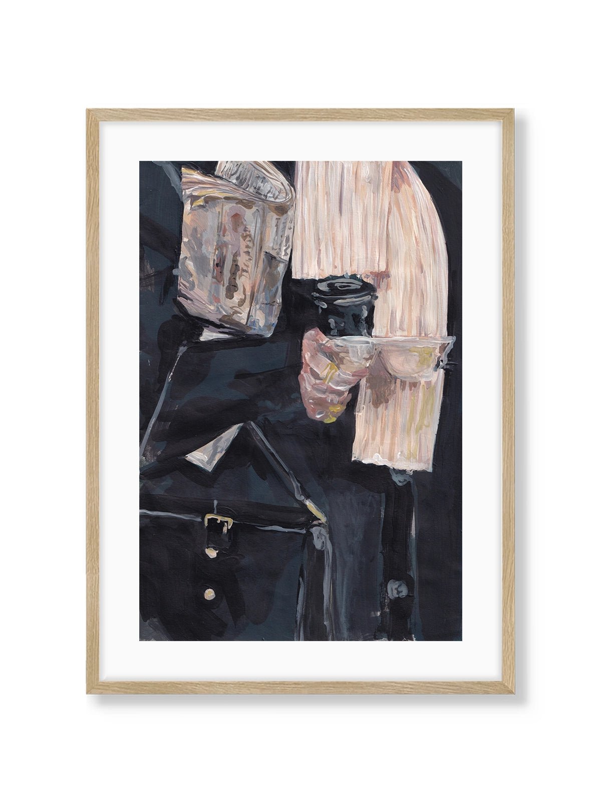 Winter Coffee - Una Lámina de Alice Kwan - Decora tu casa en Nomadart