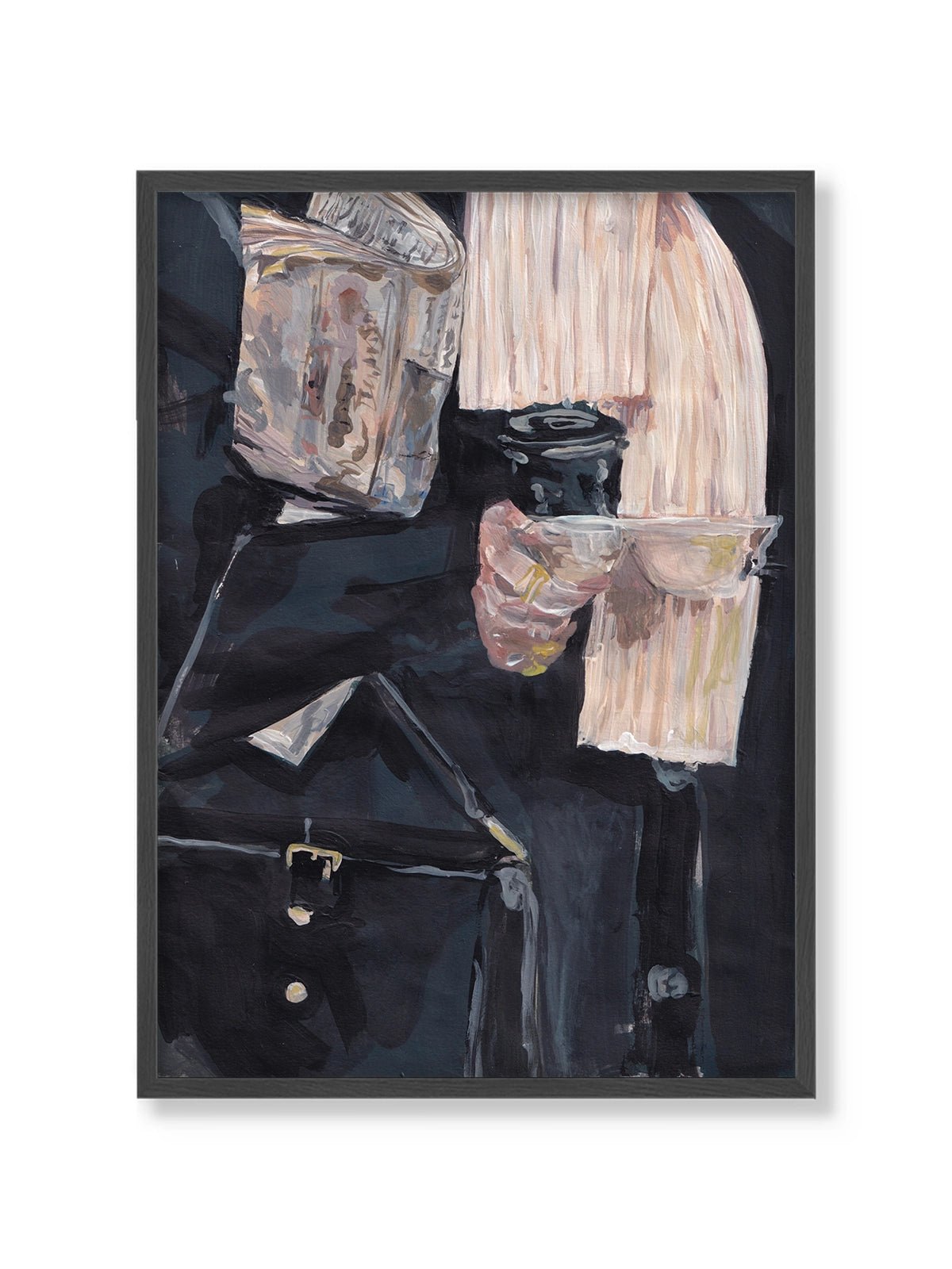 Winter Coffee - Una Lámina de Alice Kwan - Decora tu casa en Nomadart