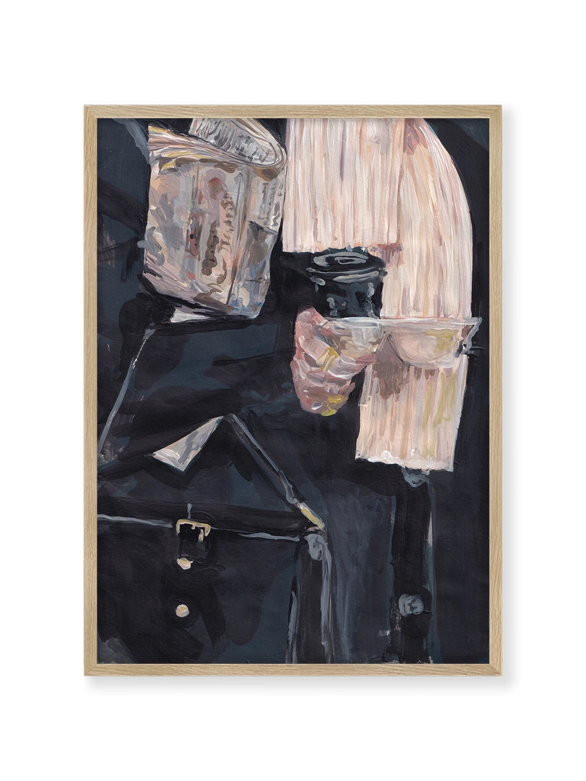 Winter Coffee - Una Lámina de Alice Kwan - Decora tu casa en Nomadart