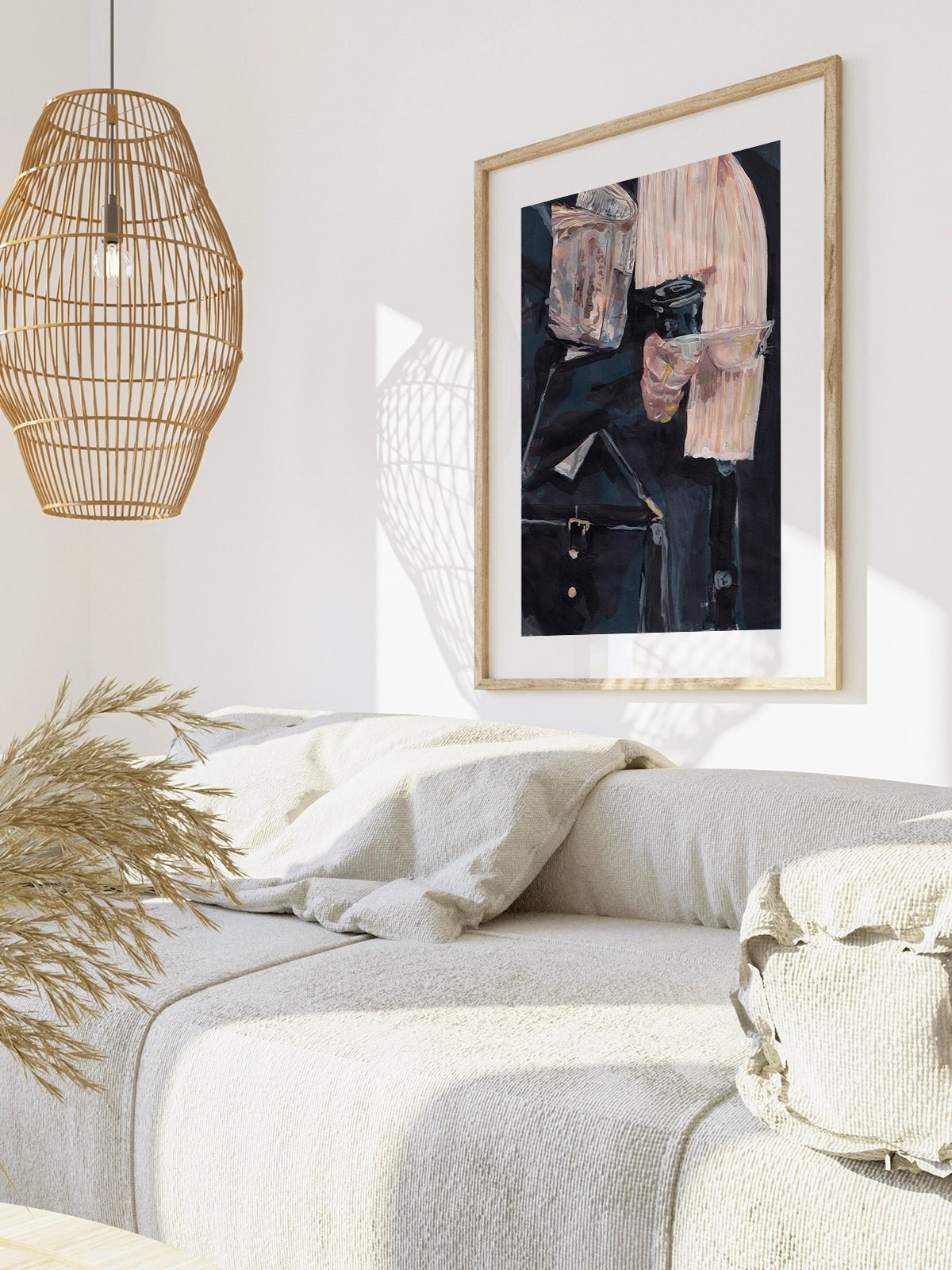 Winter Coffee - Una Lámina de Alice Kwan - Decora tu casa en Nomadart