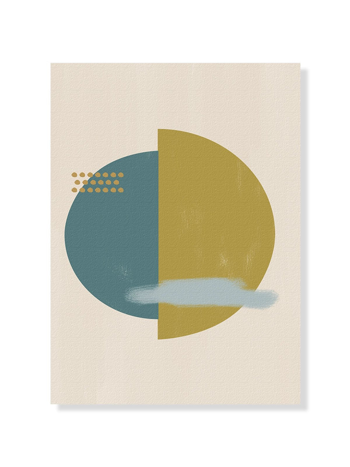 Yellow Forms - Una Lámina de Terra Studio - Decora tu casa en Nomadart