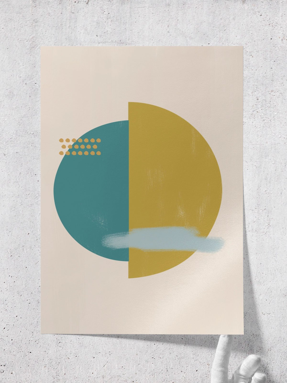 Yellow Forms - Una Lámina de Terra Studio - Decora tu casa en Nomadart