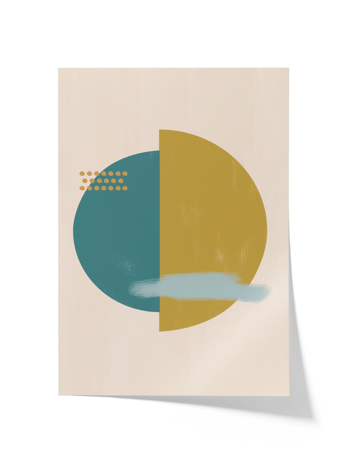 Yellow Forms - Una Lámina de Terra Studio - Decora tu casa en Nomadart