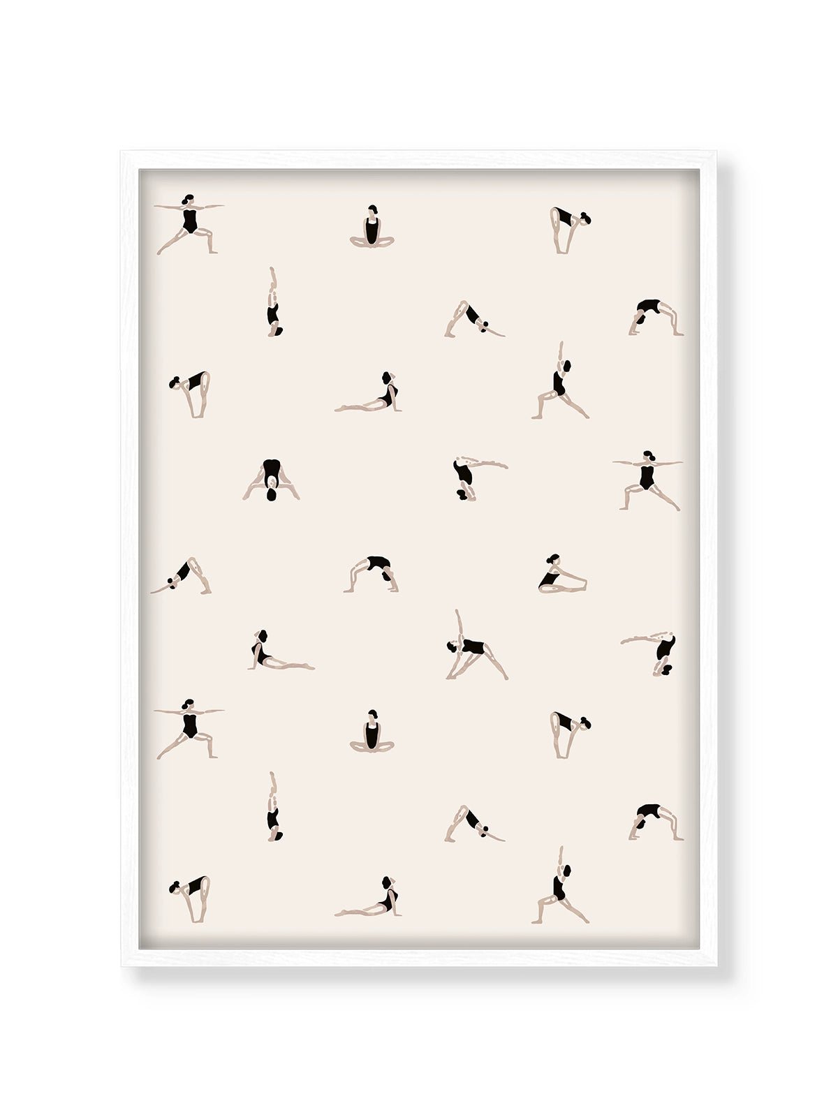 Yoga - Una Lámina de Sylvia Takken - Decora tu casa en Nomadart