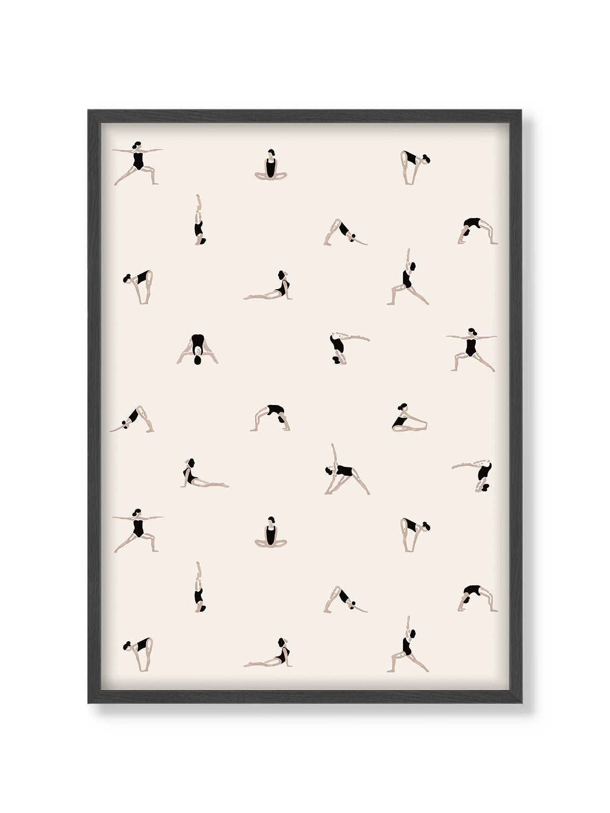 Yoga - Una Lámina de Sylvia Takken - Decora tu casa en Nomadart