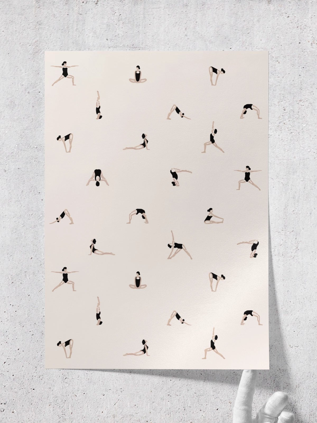 Yoga - Una Lámina de Sylvia Takken - Decora tu casa en Nomadart