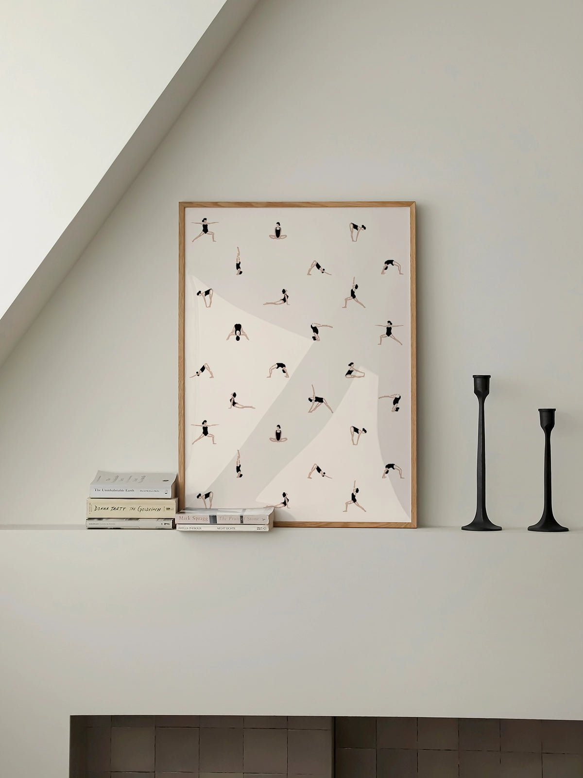 Yoga - Una Lámina de Sylvia Takken - Decora tu casa en Nomadart