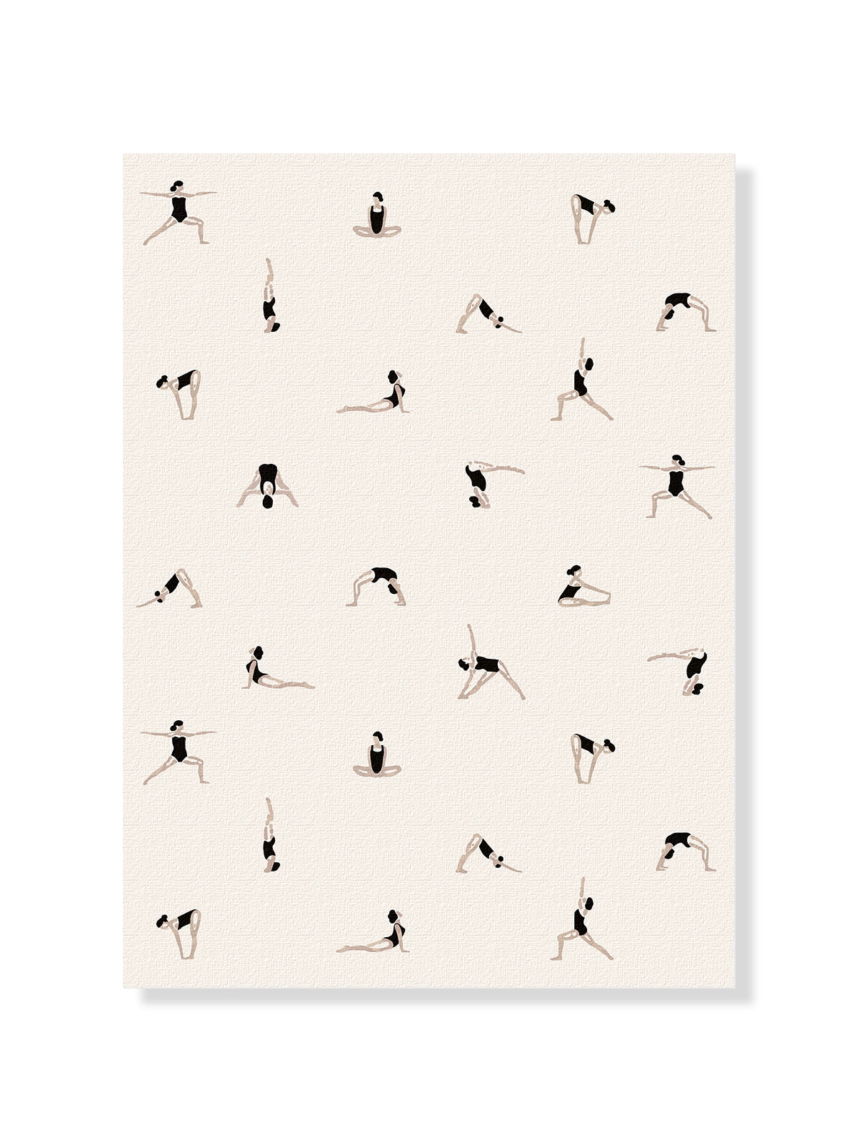 Yoga - Una Lámina de Sylvia Takken - Decora tu casa en Nomadart
