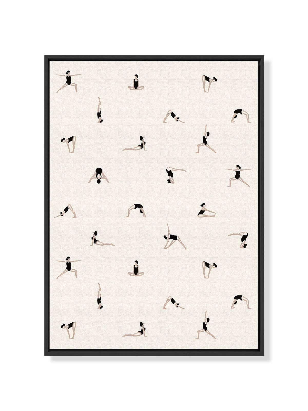 Yoga - Una Lámina de Sylvia Takken - Decora tu casa en Nomadart