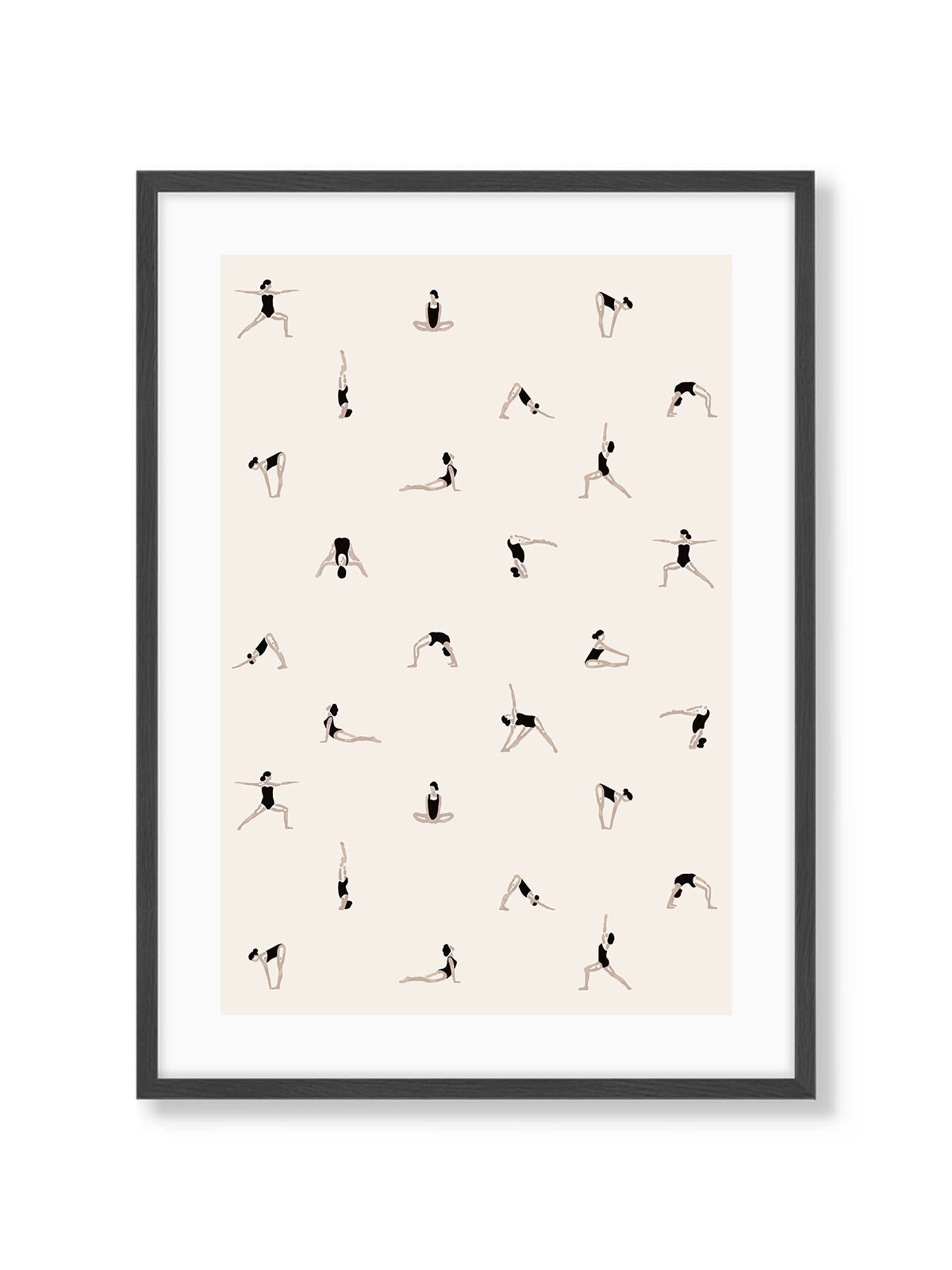 Yoga - Una Lámina de Sylvia Takken - Decora tu casa en Nomadart