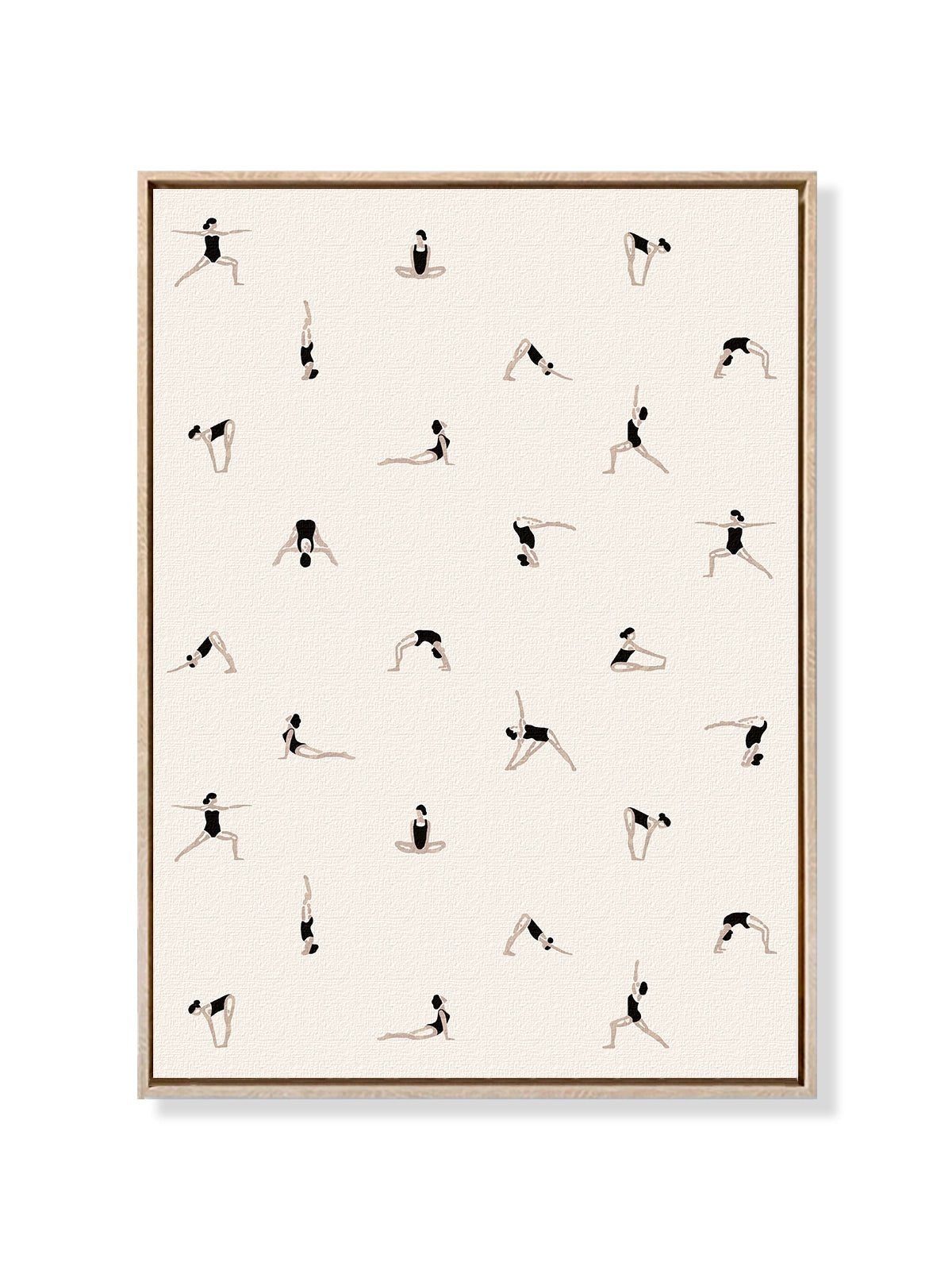 Yoga - Una Lámina de Sylvia Takken - Decora tu casa en Nomadart